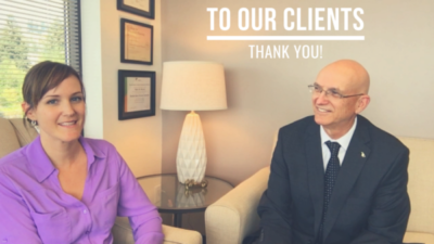 To Our Clients – Thank You